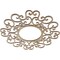 Ekena Millwork Reims Wood Fretwork Pierced Ceiling Medallion, Hickory, 22"OD x 8 3/8"ID x 3/8"T CMWP22X22X0375REHI - alternate 5